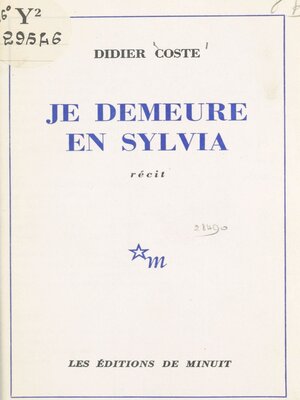 cover image of Je demeure en Sylvia